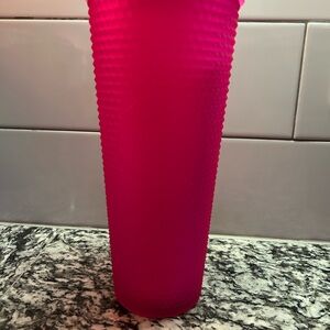 Starbucks Pink Textured Tumbler